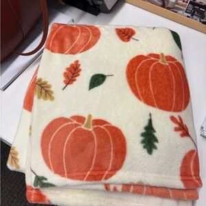 Pumpkin Throw Blanket